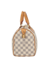 Speedy 25, &pound;695, Handbags, White, Canvas, Bottom view